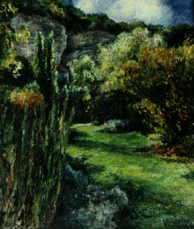 The Garden at Le Beaucat, Western Sky